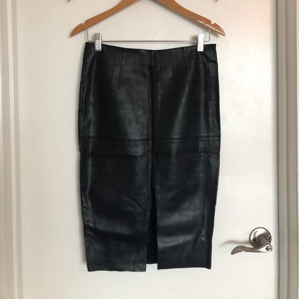 Leather Skirt